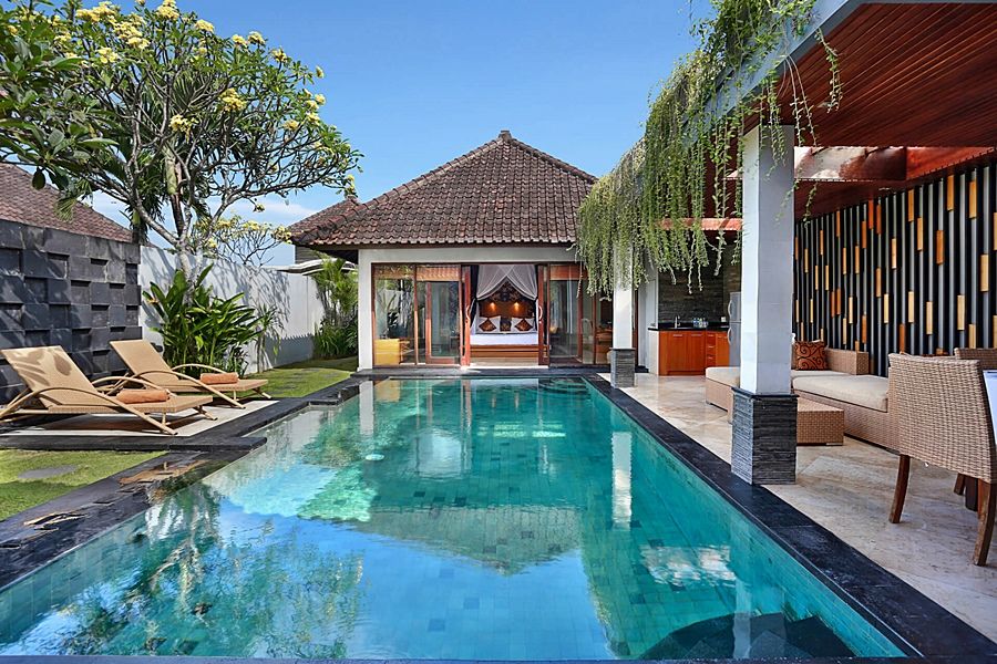 Dampati Villas サヌール 外观 照片