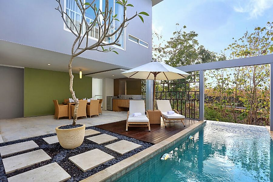 Dampati Villas サヌール 外观 照片